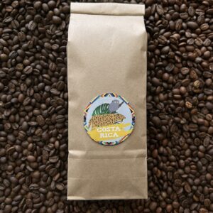 Café du Costa Rica – Los Santos – GRAIN en sac, café de spécialité d’altitude aux notes de sucre brun, biscuit, noix de cajou et agrumes