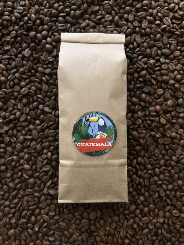 Café du Guatemala - Maya - GRAIN en sac, café de spécialité de Huehuetenango aux notes de sucre brun, chocolat au lait, malt, fruits secs et épices