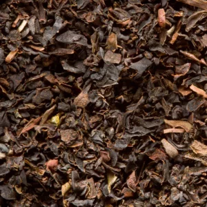 Thé noir Strong Breakfast Dammann Frères, mélange Assam, Ceylan et Darjeeling aux arômes corsés, boisés et légèrement épicés