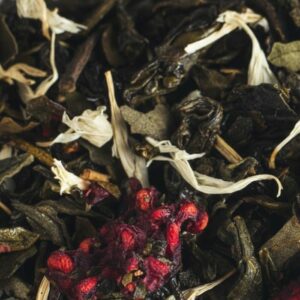 THE BLANC ET VERT COMPAGNIE&CO - 170 Ans, Mélange raffiné de thés blancs et verts aux fruits rouges, amandes et miel pour les 170 ans de Compagnie & Co.