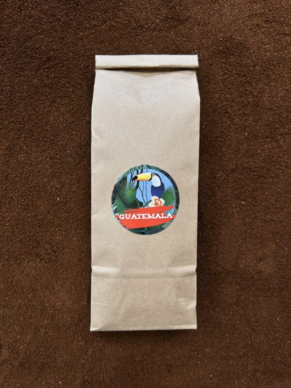 Café du Guatemala - Maya - MOULU en paquet, café de spécialité de Huehuetenango aux notes de sucre brun, chocolat au lait, malt, fruits secs et épices