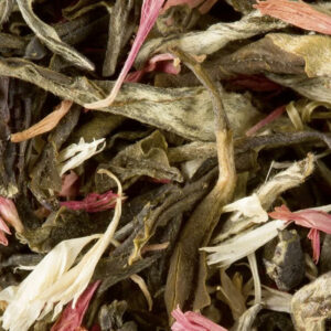Thé blanc Dammann Christmas Tea en vrac – parfumé au gingembre, pain d’épices, amande et cerise – infusion festive et gourmande