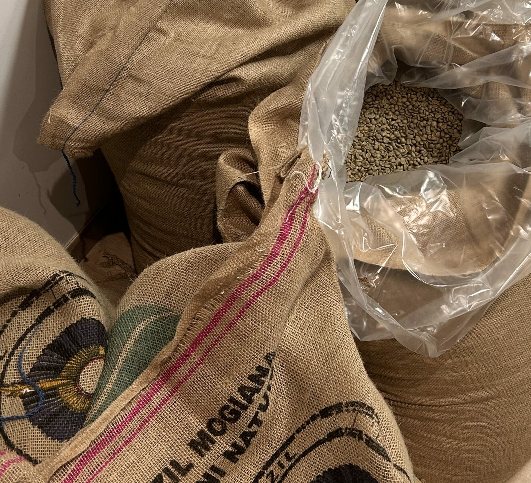 sacs à café chez Brulerie et Cie